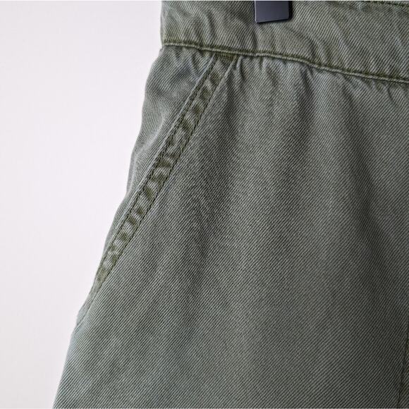 Sundance Army Green Tencel Joggers | Size Small - Picture 3 of 11